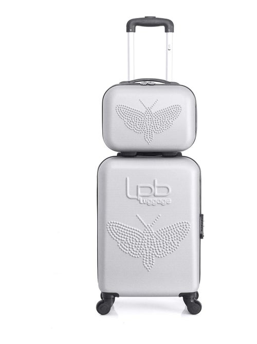 LPB LUGGAGE - Set de 2 Valises FRANCETTE-H 50 cm 4 Roues - Kiabi
