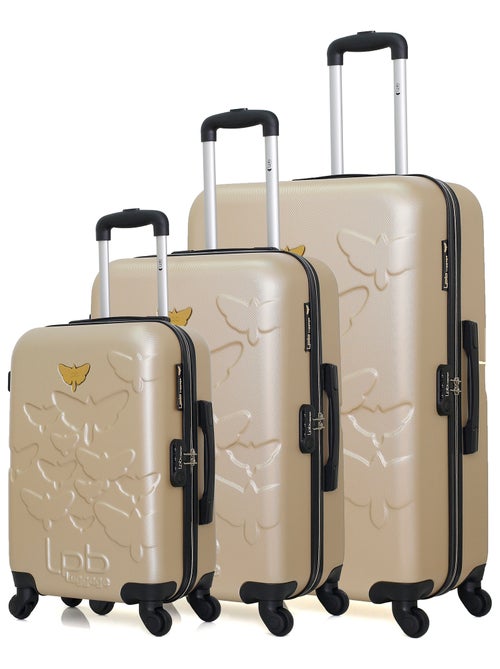 LPB LUGGAGE - Set de 3 Valises AELYS 75 cm 4 Roues - Kiabi