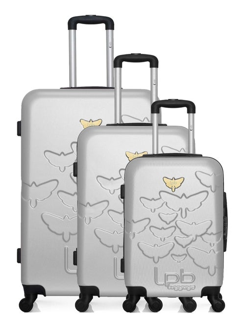 LPB LUGGAGE - Set de 3 Valises AELYS 75 cm 4 Roues - Kiabi