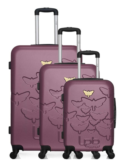 LPB LUGGAGE - Set de 3 Valises AELYS 75 cm 4 Roues - Kiabi