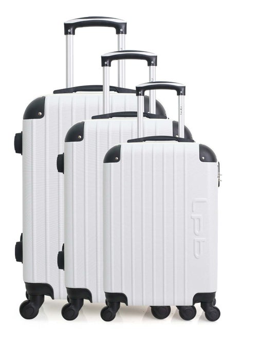 LPB LUGGAGE - Set de 3 Valises HAMBOURG 75 cm 4 Roues - Kiabi LPB LUGGAGE - Set de 3 Valises HAMBOURG 75 cm 4 Roues - Kiabi