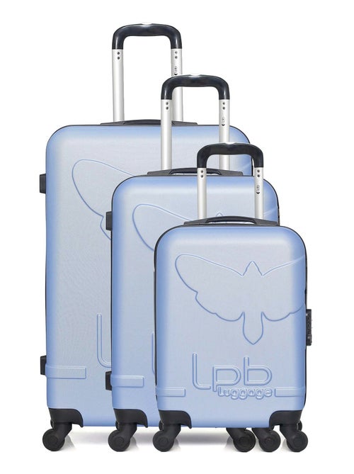 LPB LUGGAGE - Set de 3 Valises NORINE-A 70 cm 4 Roues - Kiabi