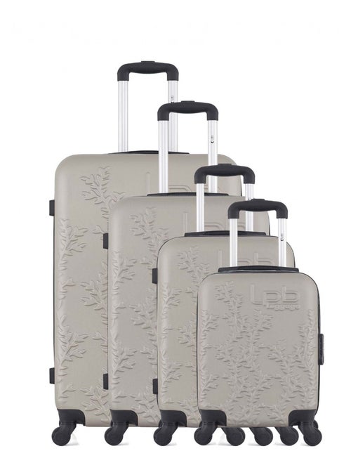 LPB LUGGAGE - Set de 4 Valises NAIS-M 75 cm 4 Roues - Kiabi