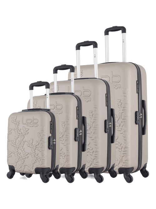 LPB LUGGAGE - Set de 4 Valises NAIS-M 75 cm 4 Roues - Kiabi
