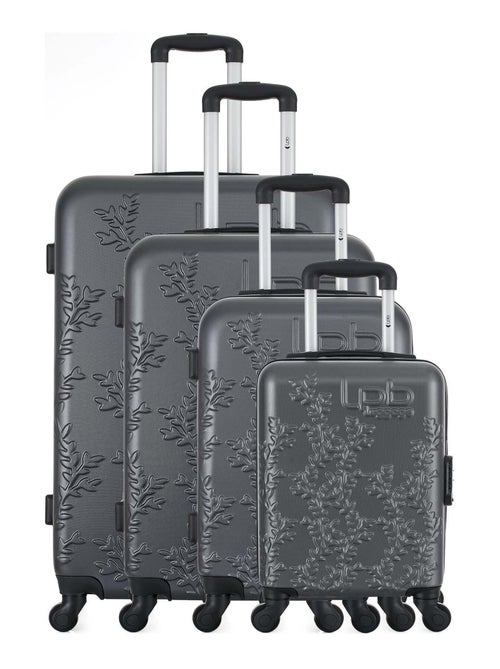 LPB LUGGAGE - Set de 4 Valises NAIS-M 75 cm 4 Roues - Kiabi