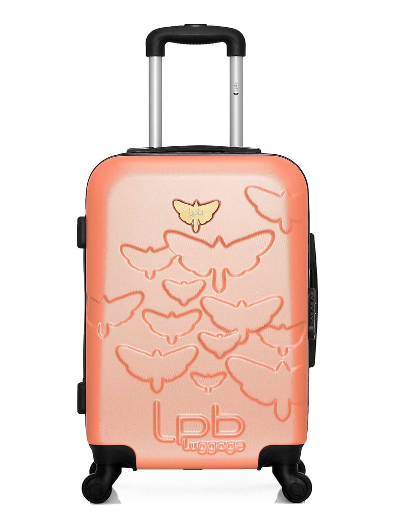 LPB LUGGAGE - Valise Cabine AELYS 55 cm 4 Roues Orange corail - Kiabi