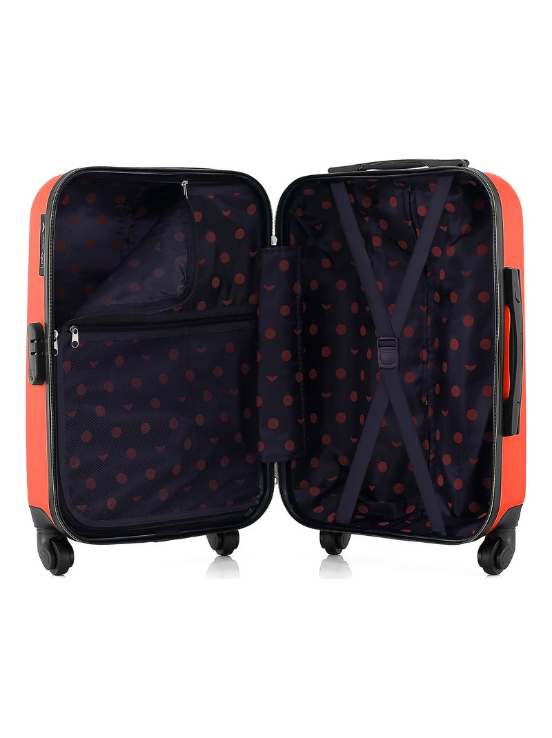 LPB LUGGAGE - Valise Cabine AGATA 55 cm 4 Roues Corail - Kiabi
