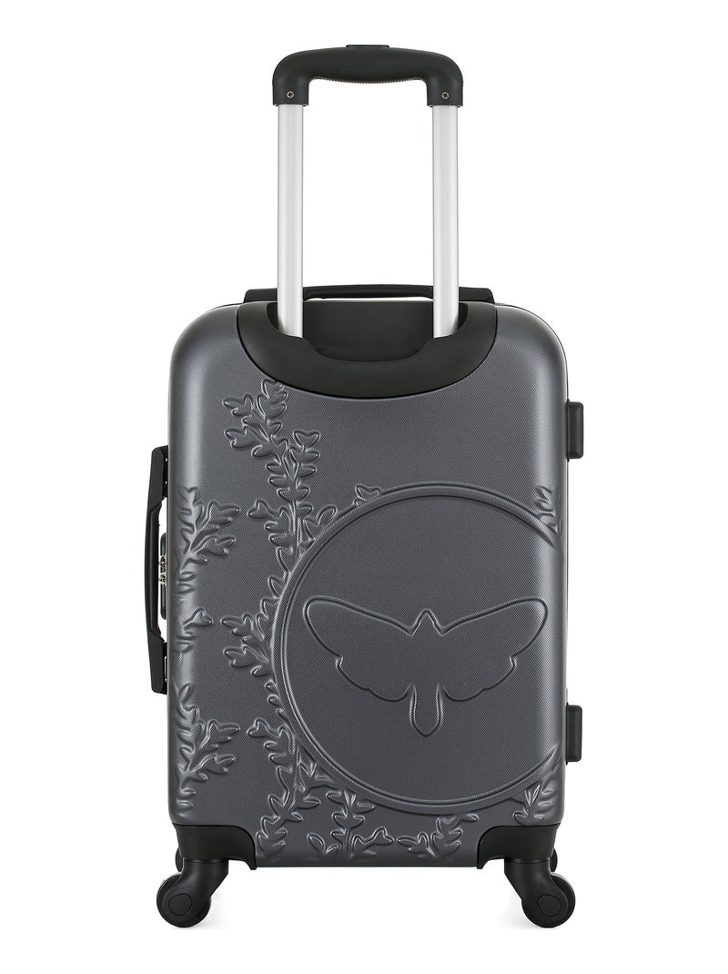 LPB LUGGAGE - Valise Cabine NAIS 55 cm 4 Roues Gris foncé - Kiabi