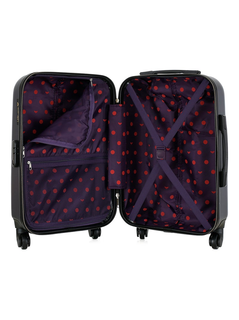 LPB LUGGAGE - Valise Cabine NAIS 55 cm 4 Roues Gris foncé - Kiabi