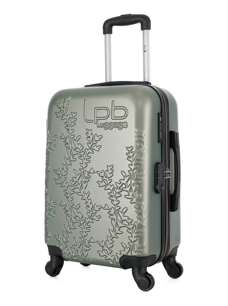 LPB LUGGAGE - Valise Cabine NAIS 55 cm 4 Roues Kaki - Kiabi