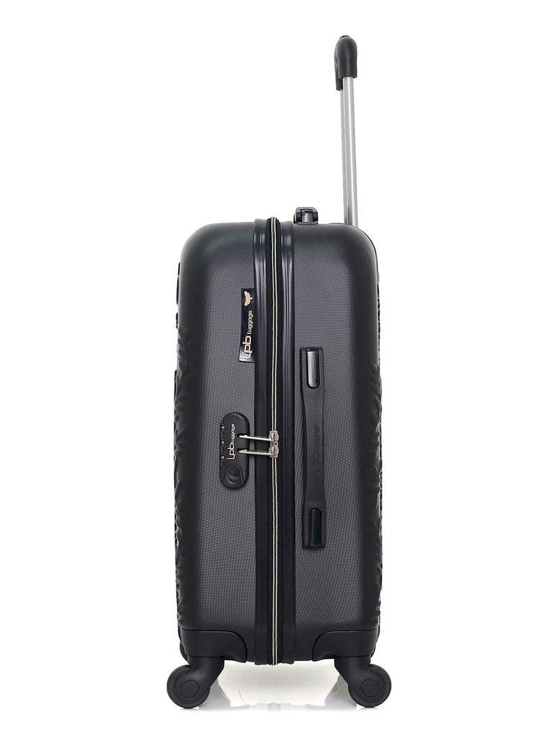 LPB LUGGAGE - Valise Cabine NAIS 55 cm 4 Roues Noir - Kiabi