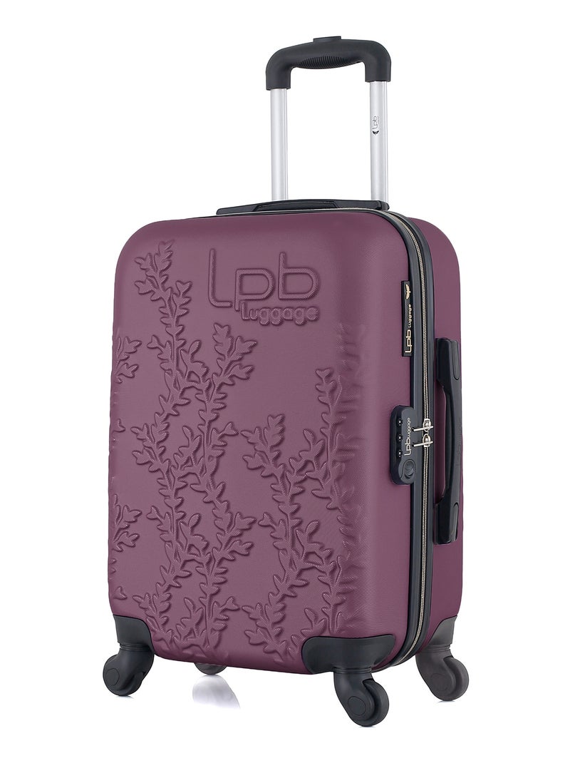 LPB LUGGAGE - Valise Cabine NAIS 55 cm 4 Roues Prune - Kiabi
