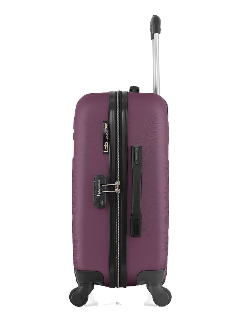 LPB LUGGAGE - Valise Cabine NAIS 55 cm 4 Roues Prune - Kiabi