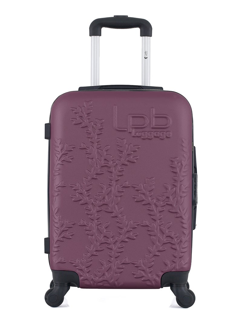 LPB LUGGAGE - Valise Cabine NAIS 55 cm 4 Roues Prune - Kiabi
