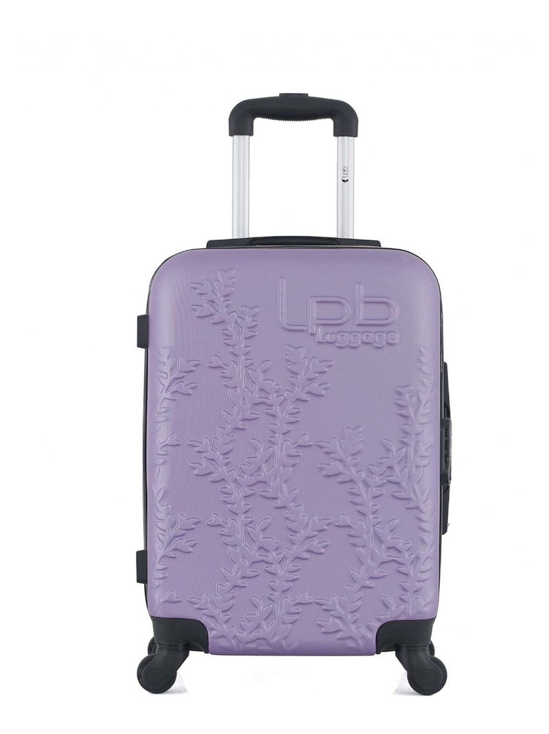 LPB LUGGAGE - Valise Cabine NAIS 55 cm 4 Roues Violet clair - Kiabi