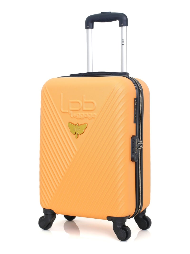 LPB LUGGAGE - Valise Cabine XS FANNY-E 50 cm 4 Roues Abricot - Kiabi