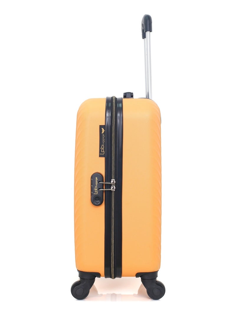 LPB LUGGAGE - Valise Cabine XS FANNY-E 50 cm 4 Roues Abricot - Kiabi