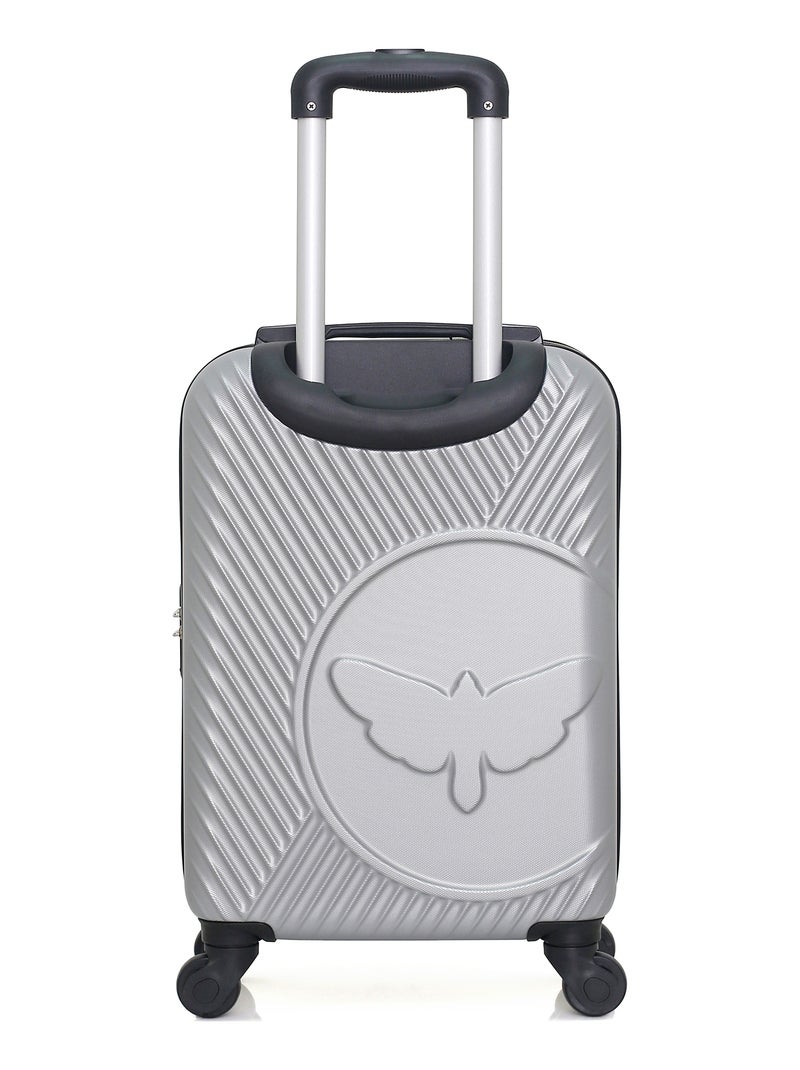 LPB LUGGAGE - Valise Cabine XS FANNY-E 50 cm 4 Roues Gris - Kiabi