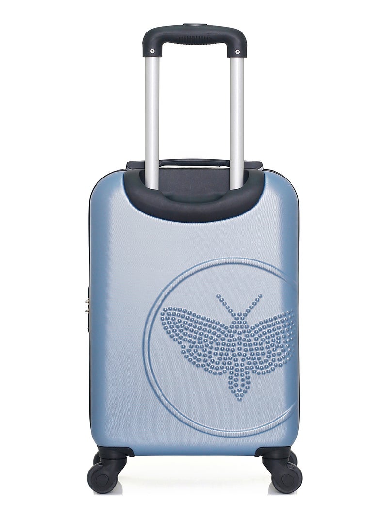 LPB LUGGAGE - Valise Cabine XS FRANCETTE-E 50 cm 4 Roues Bleu - Kiabi