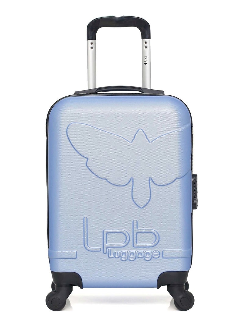 LPB LUGGAGE - Valise Cabine XS NORINE-E 50 cm 4 Roues Bleu clair - Kiabi