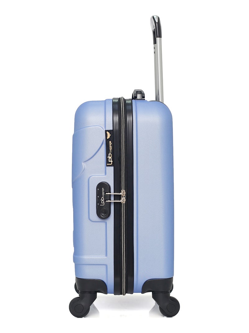 LPB LUGGAGE - Valise Cabine XS NORINE-E 50 cm 4 Roues Bleu - Kiabi