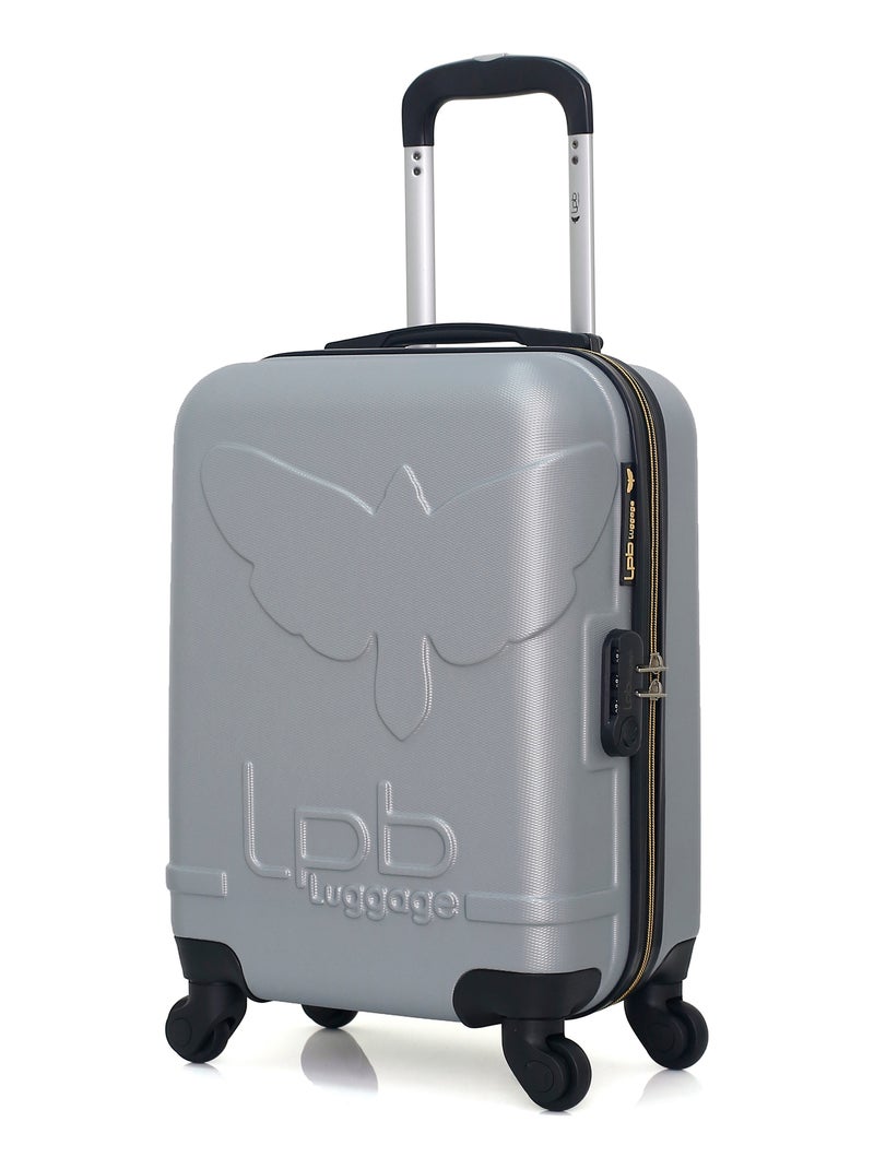 LPB LUGGAGE - Valise Cabine XS NORINE-E 50 cm 4 Roues Gris - Kiabi