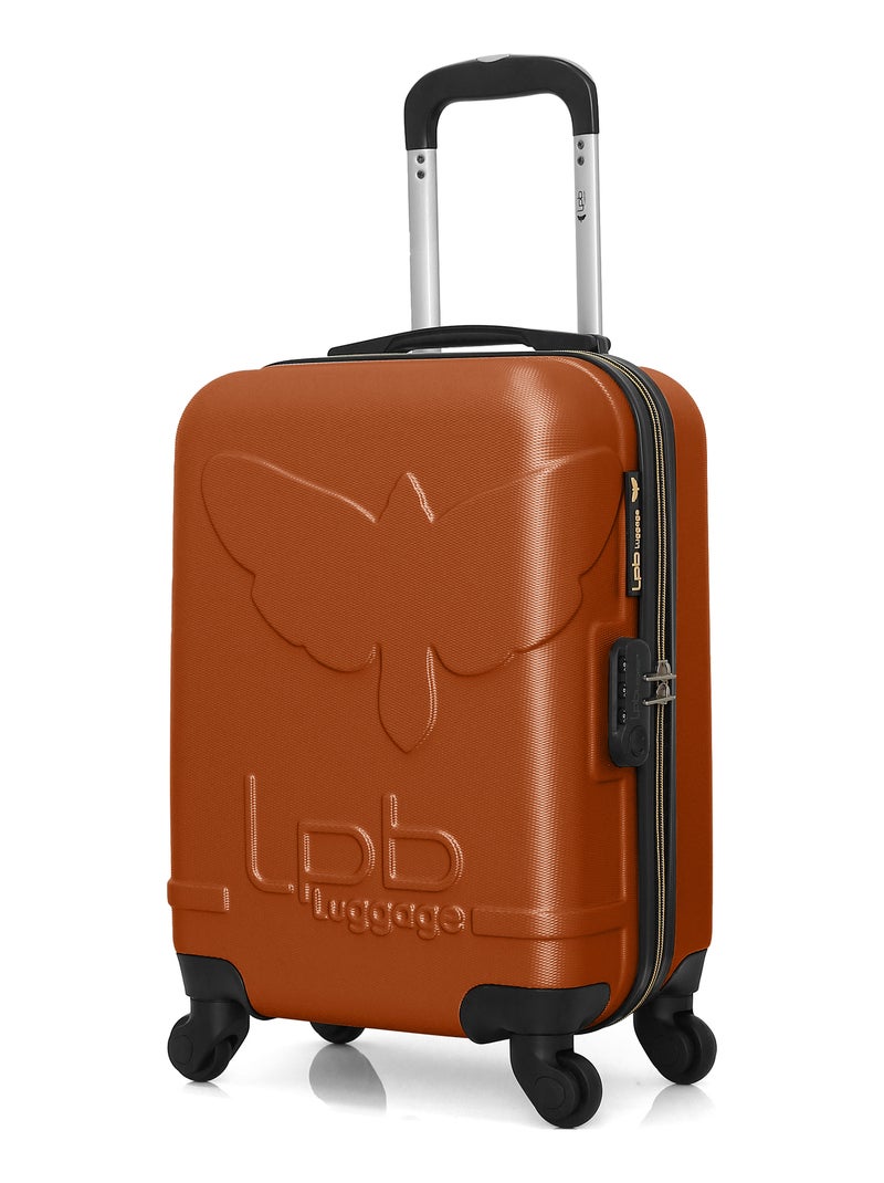 LPB LUGGAGE - Valise Cabine XS NORINE-E 50 cm 4 Roues Terracotta - Kiabi