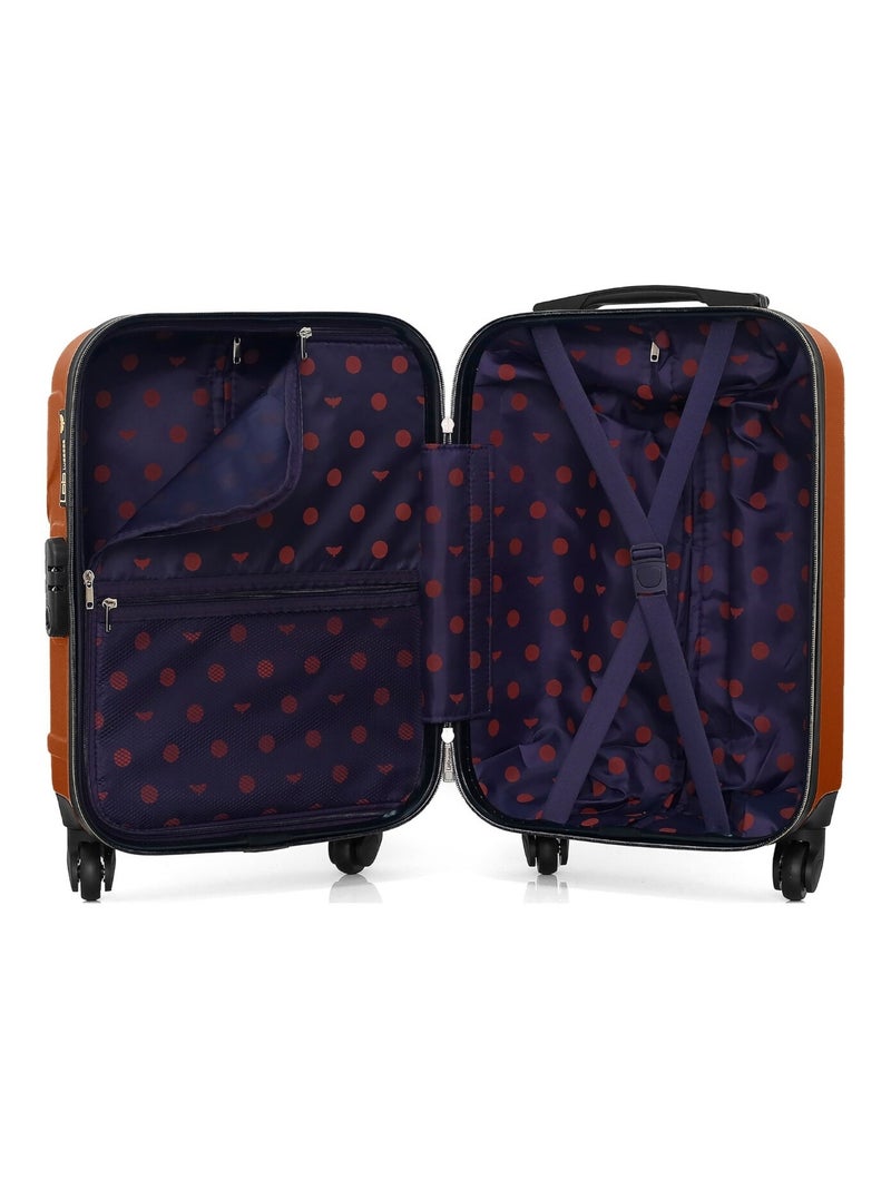 LPB LUGGAGE - Valise Cabine XS NORINE-E 50 cm 4 Roues Terracotta - Kiabi