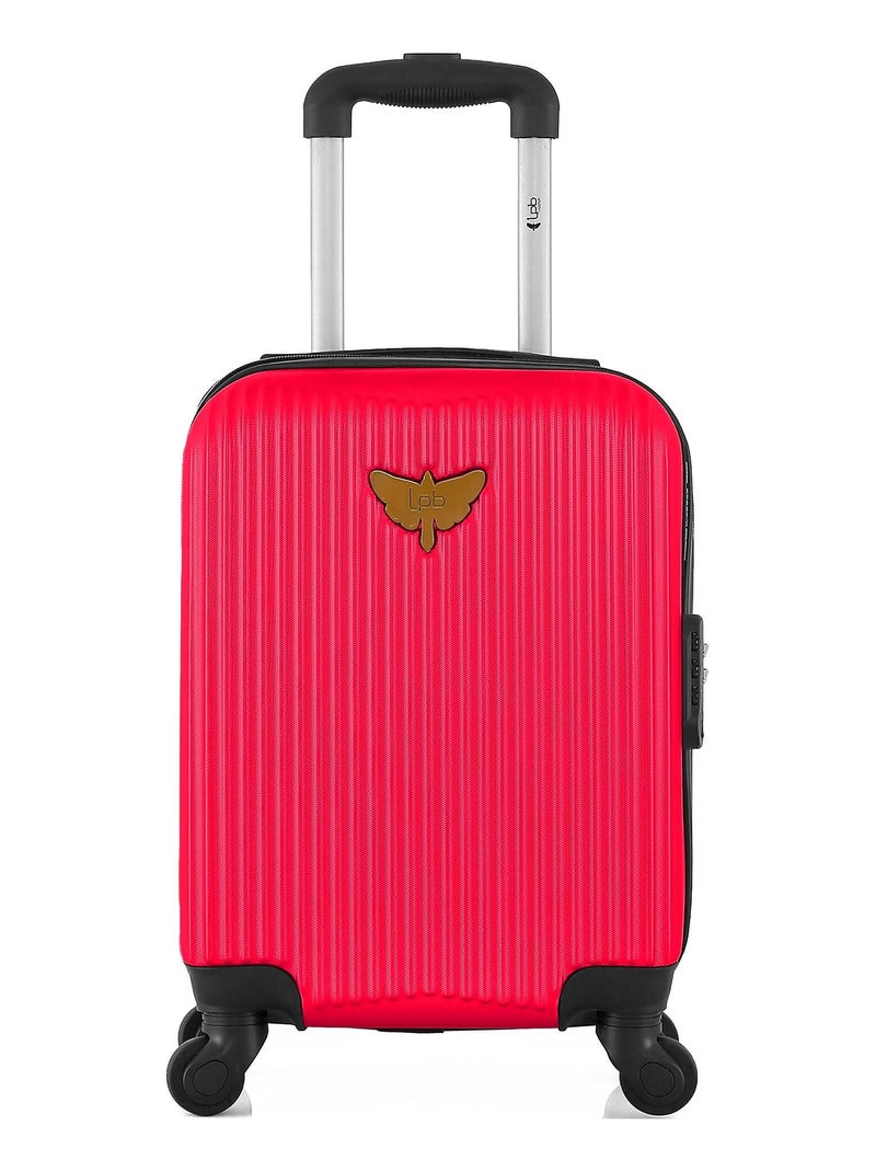 LPB LUGGAGE - Valise Cabine XXS AGATA 46 cm 4 Roues Rose fushia - Kiabi