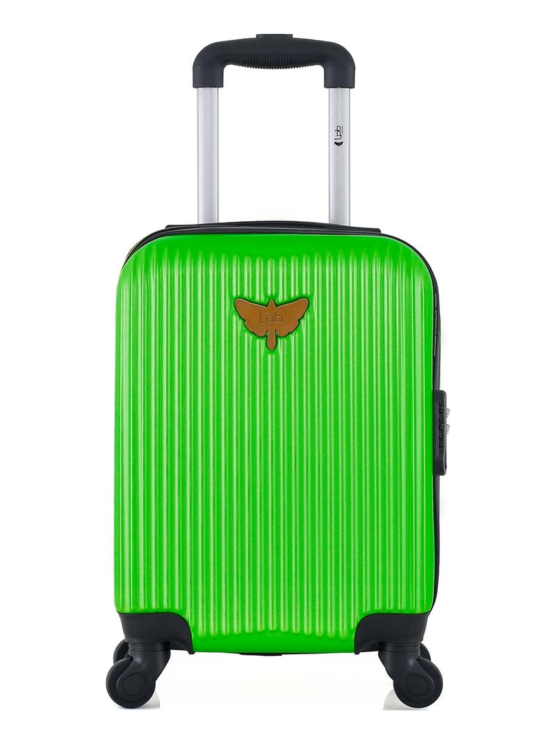 LPB LUGGAGE - Valise Cabine XXS AGATA 46 cm 4 Roues Vert - Kiabi