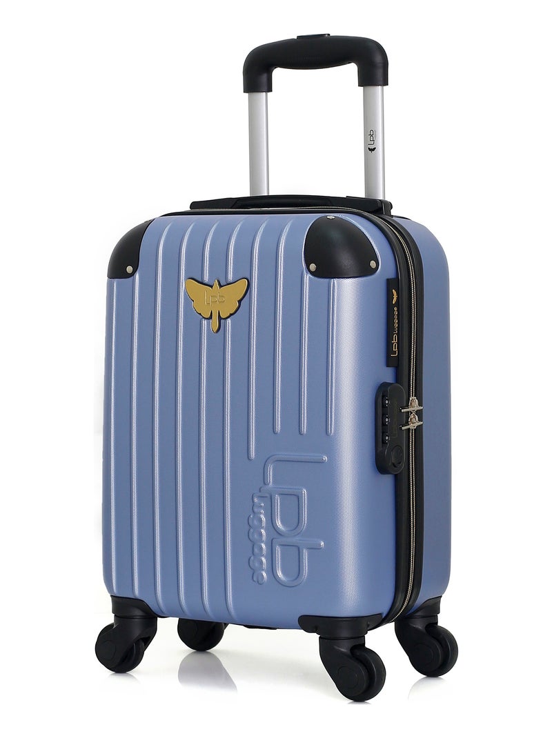 LPB LUGGAGE - Valise Cabine XXS MARIANNE 46 cm 4 Roues Bleu - Kiabi