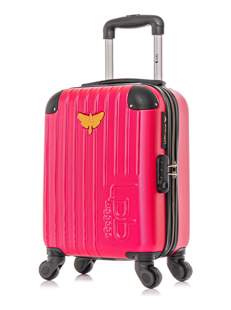 LPB LUGGAGE - Valise Cabine XXS MARIANNE 46 cm 4 Roues Rose fushia - Kiabi