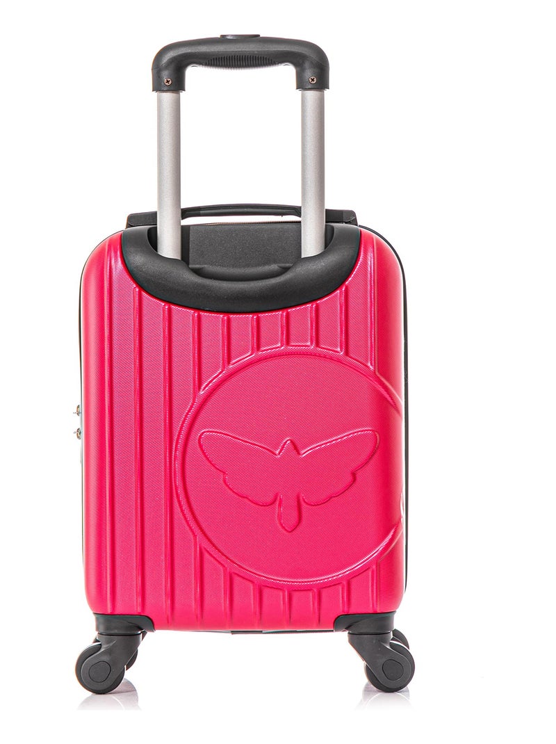 LPB LUGGAGE - Valise Cabine XXS MARIANNE 46 cm 4 Roues Rose fushia - Kiabi