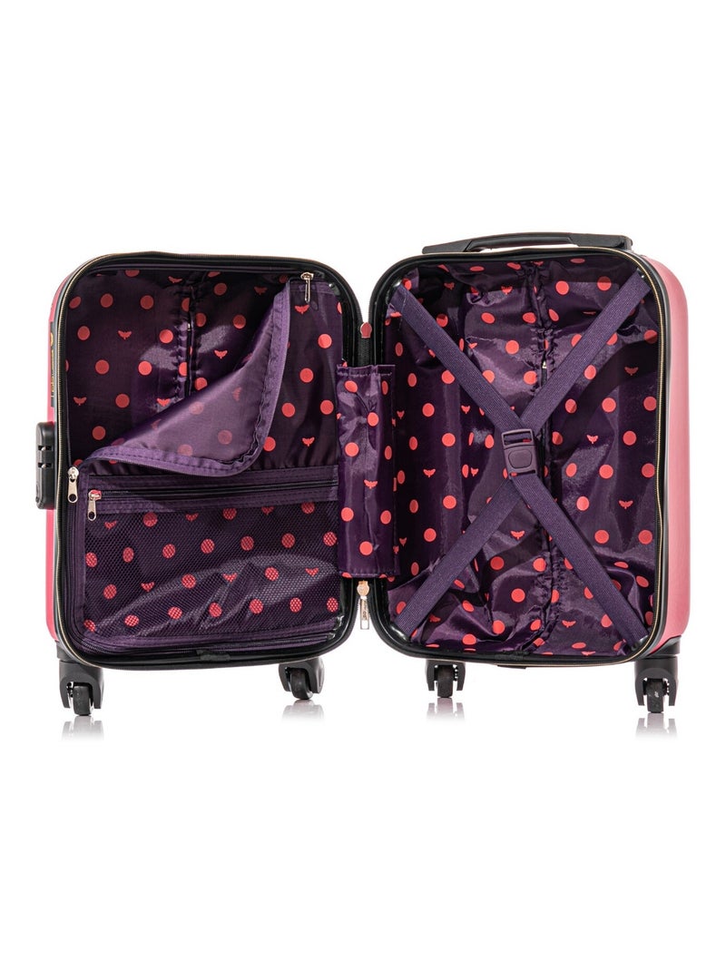 LPB LUGGAGE - Valise Cabine XXS MARIANNE 46 cm 4 Roues Rose fushia - Kiabi