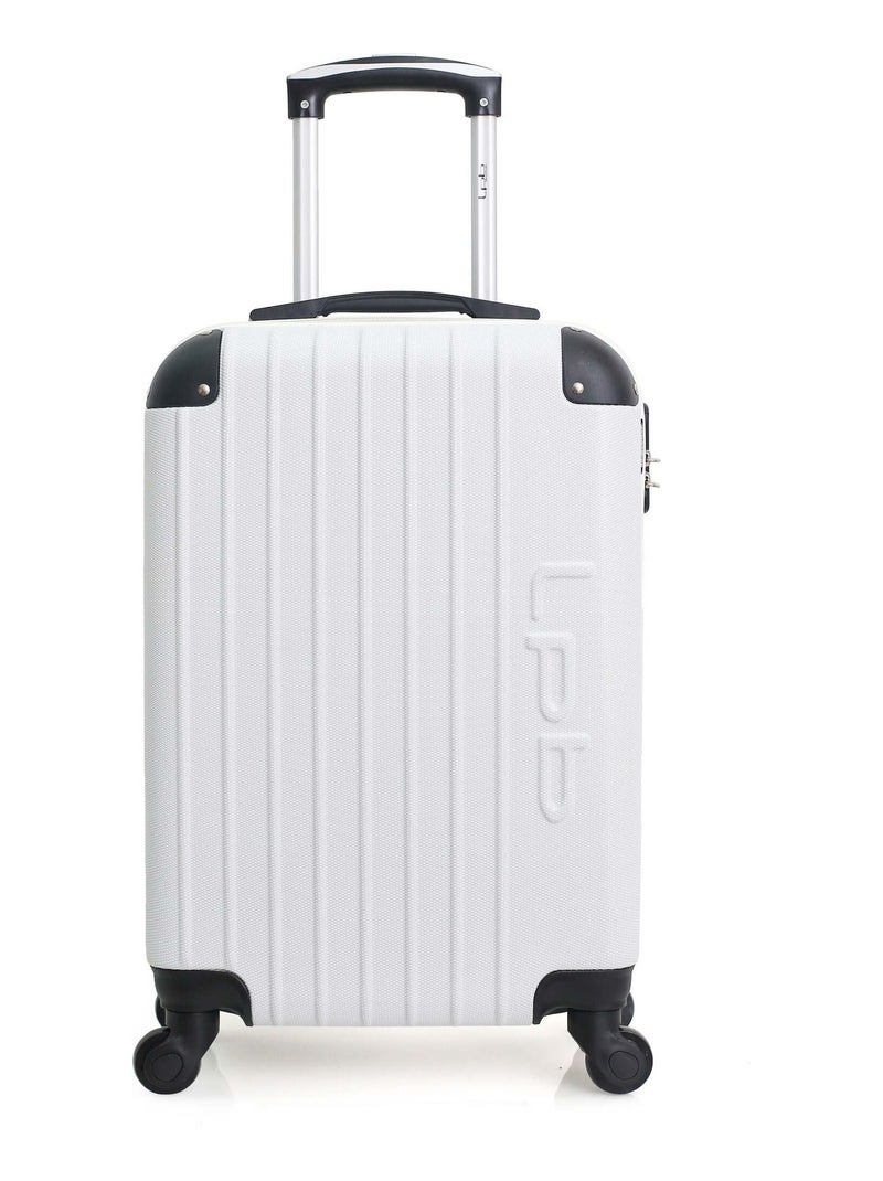 LPB LUGGAGE - Valise Grand Format HAMBOURG 75 cm 4 Roues Blanc - Kiabi