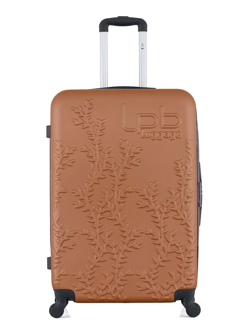 LPB LUGGAGE - Valise Grand Format NAIS 75 cm 4 Roues Terracotta - Kiabi