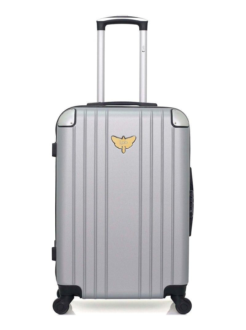 LPB LUGGAGE - Valise Weekend AMELIE-A 60 cm 4 Roues Gris - Kiabi