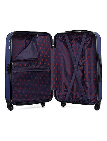 LPB LUGGAGE - Valise Weekend HAMBOURG 65 cm 4 Roues