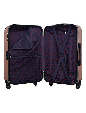 LPB LUGGAGE - Valise Weekend HAMBOURG 65 cm 4 Roues
