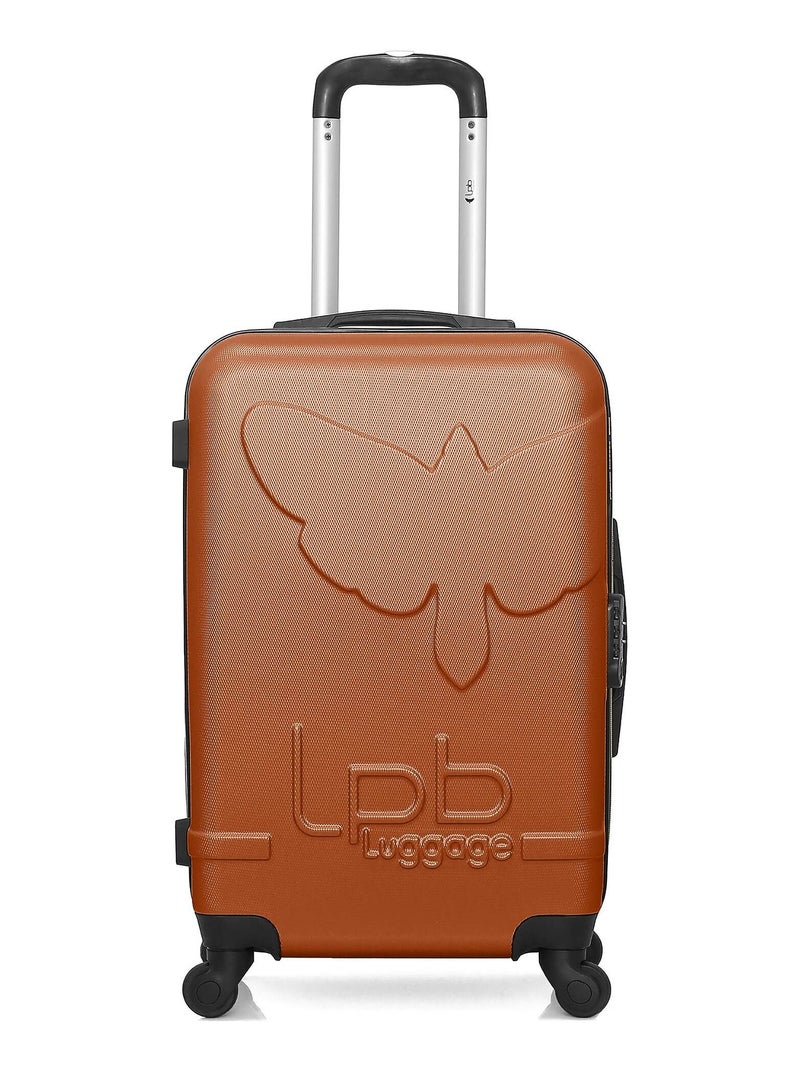 LPB LUGGAGE - Valise Weekend NORINE-A 60 cm 4 Roues Terracotta - Kiabi