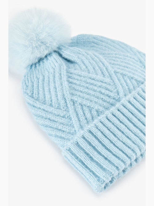 Luisa bonnet rayé penti - Kiabi Luisa bonnet rayé penti - Kiabi