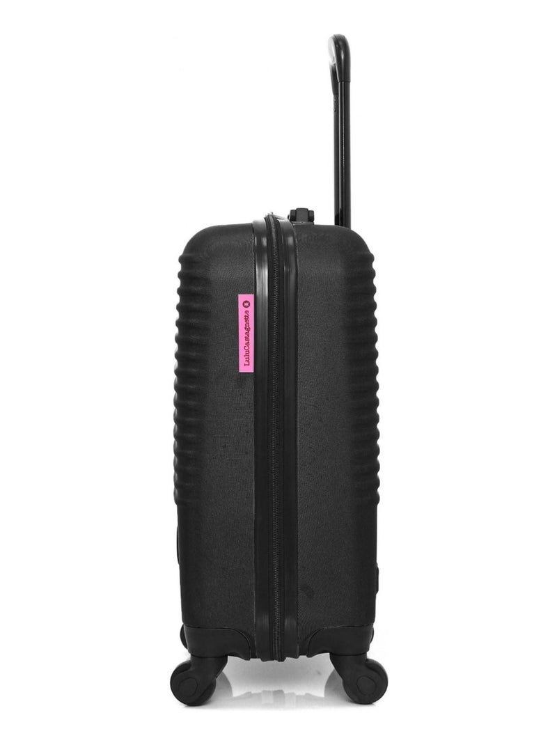 LULU CASTAGNETTE - Valise Cabine XS 50cm BAND-E Noir - Kiabi