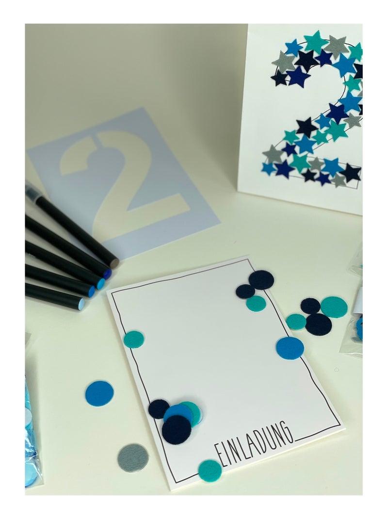 Lulubug Kit créatif pour anniversaire d'enfant Multicolore - Kiabi