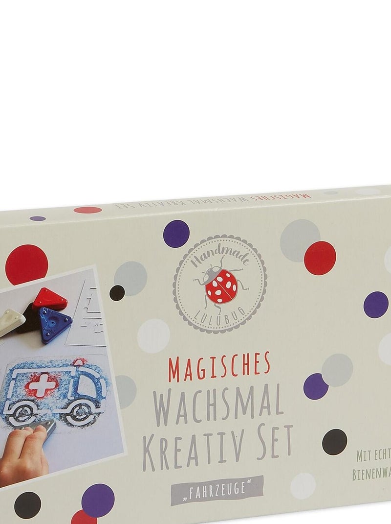 Lulubug Kit de cire magique créatif Véhicules N/A - Kiabi