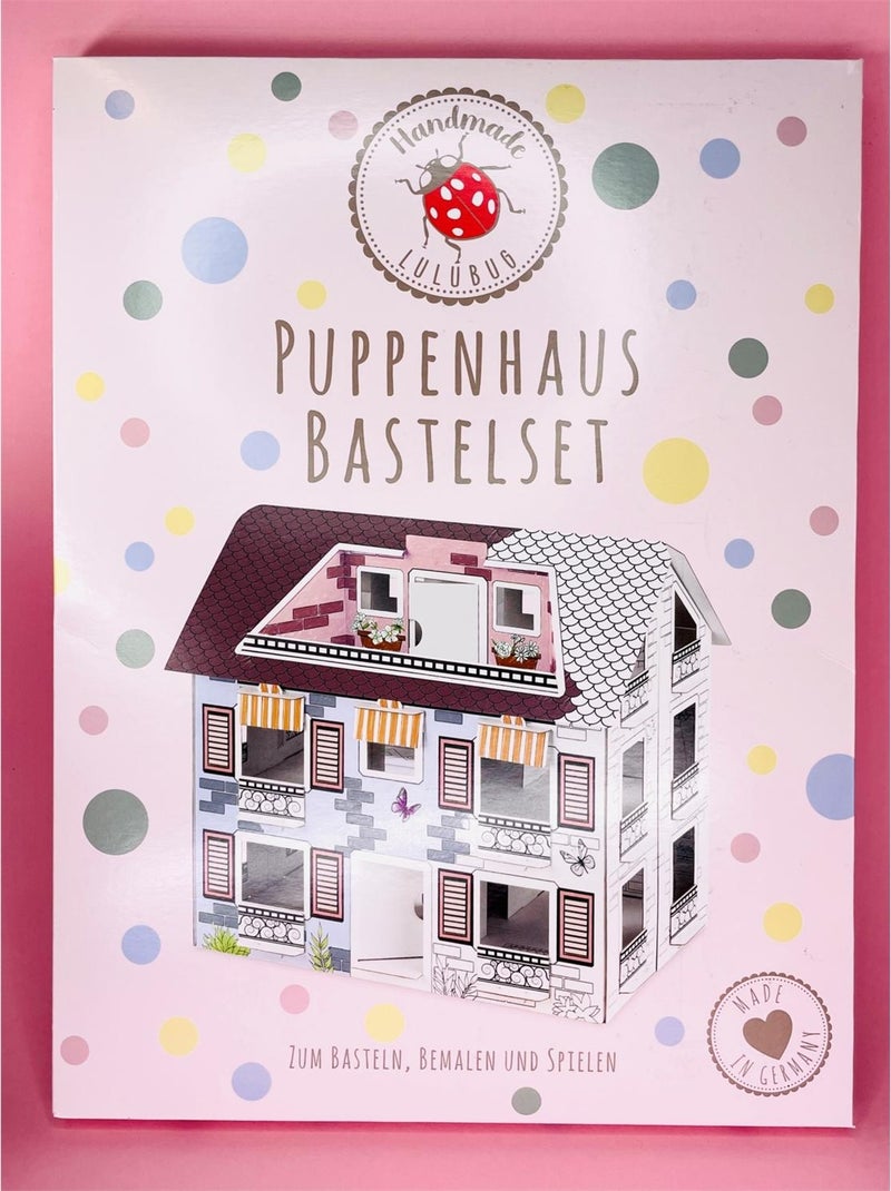 Lulubug Maison de poupée pour loisirs créatifs, peinture et jeux 49 pièces N/A - Kiabi