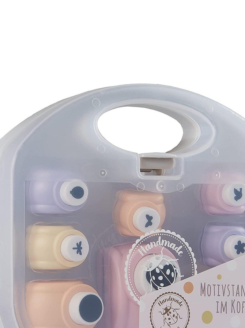 Lulubug Poinçonneuse dans une valise 8 perforateurs en 3 tailles N/A - Kiabi