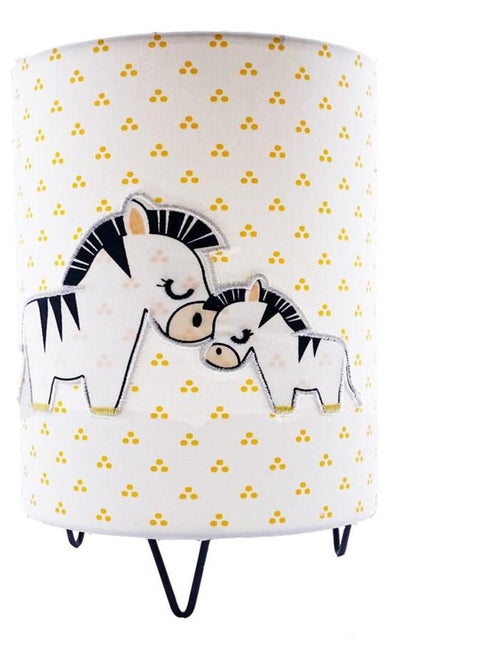 Luminaire en coton blanc - SAUTHON - Kiabi