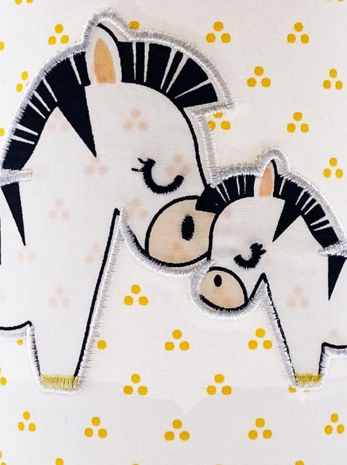 Luminaire en coton blanc - SAUTHON - Kiabi