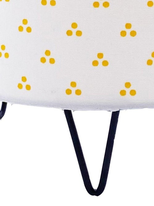 Luminaire en coton blanc - SAUTHON - Kiabi