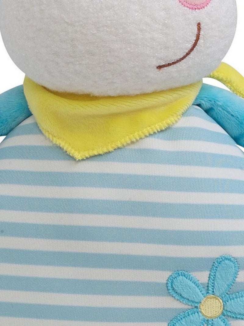 Luminou chien bleu peluche lumineuse naturelle fonctionne sans pile  et  30 cm Multicolore - Kiabi
